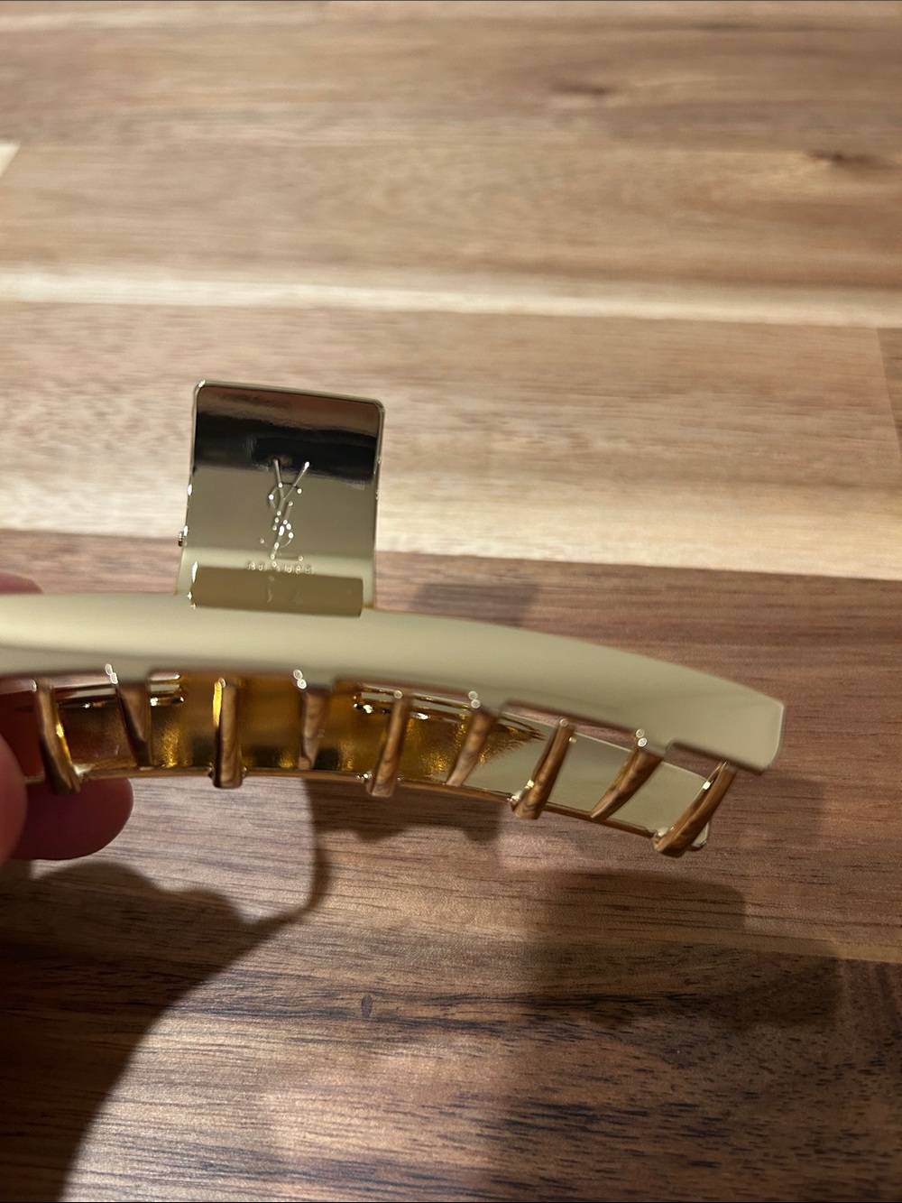 Yves Saint Laurent Gold Hair Clip - Picture 7 of 7